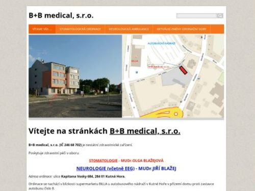 Neurologická ambulance B+B medical - MUDr. Jiří Blažej