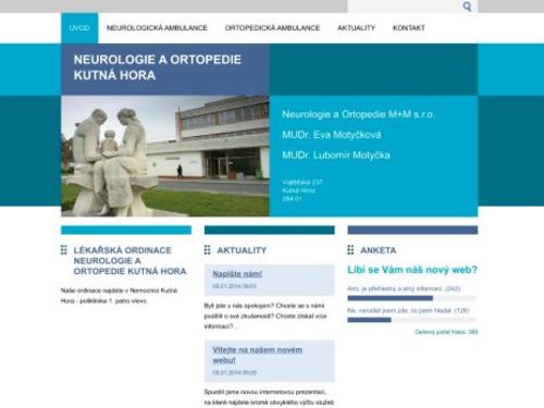 Neurologie M+M s.r.o. - MUDr. Eva Motyčková