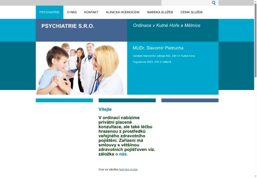 Zobrazit webové stránky Psychiatrie, s.r.o. - MUDr. Slavomír Pietrucha