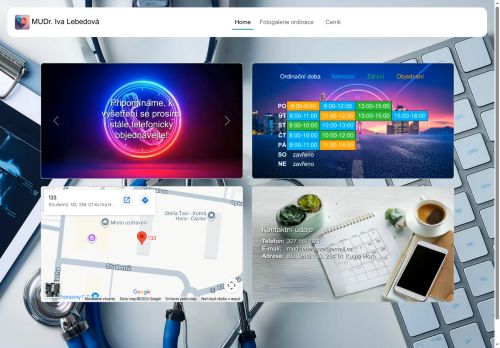 Zobrazit webové stránky Praktický lékař pro děti a dorost - MUDr. Iva Lebedová