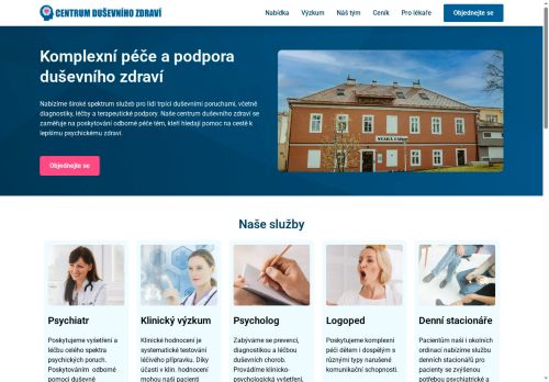 Zobrazit webové stránky Centrum duševního zdraví
