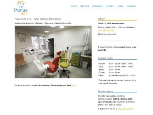 Zubní ordinace Purus dent - MDDr. Kateřina Gerlová