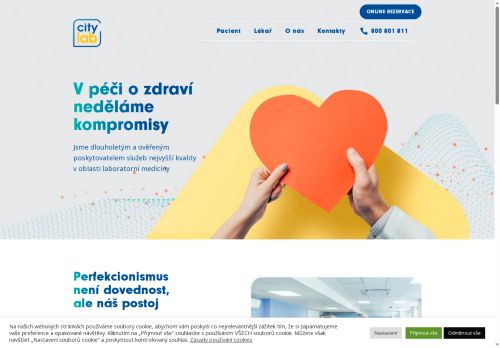 Zobrazit webové stránky CITYLAB - odběrové místo Kutná Hora