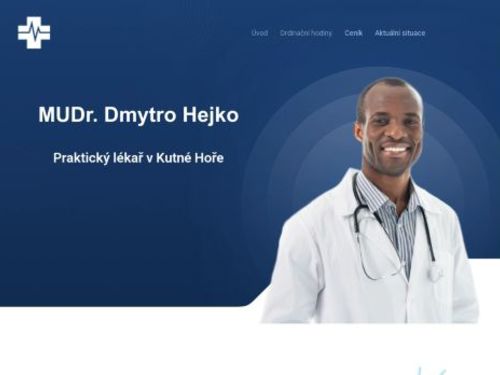 Praktický lékař pro dospělé - MUDr. Dmytro Hejko