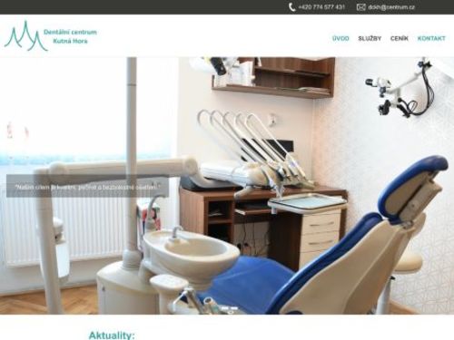Dentální centrum Kutná Hora -  MDDr. Martin Obešlo