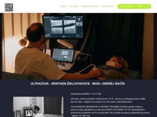 Rentgenová a ultrazvuková ambulance - MUDr. Ondrej Bačík