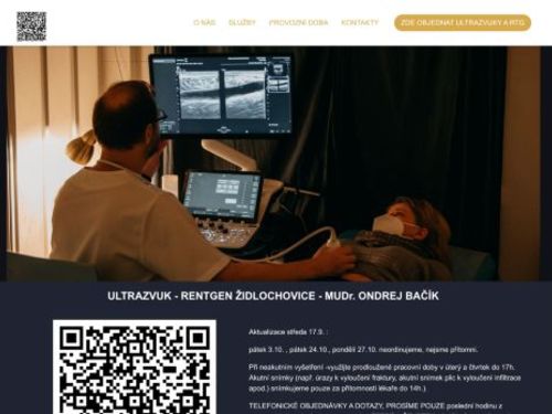 Rentgenová a ultrazvuková ambulance - MUDr. Ondrej Bačík