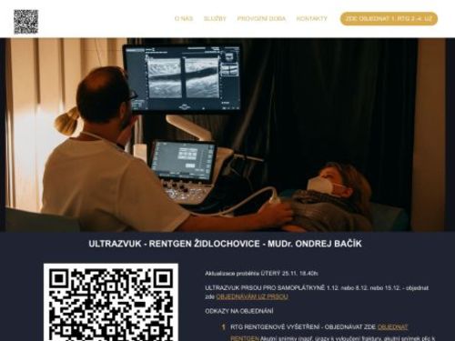 Rentgenová a ultrazvuková ambulance - MUDr. Ondrej Bačík