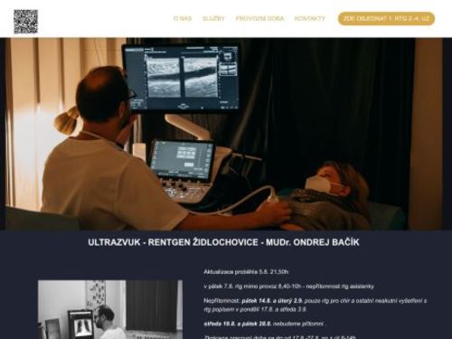Rentgenová a ultrazvuková ambulance - MUDr. Ondrej Bačík