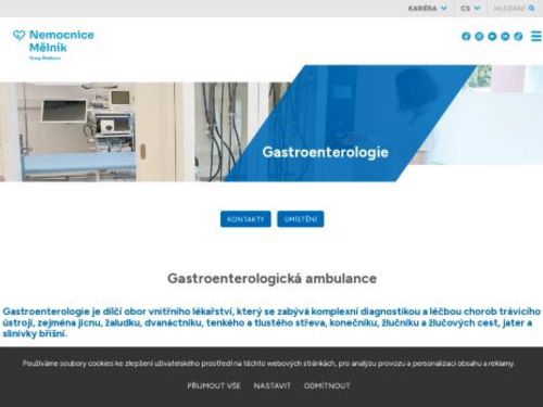 Gastroenterologická ambulance - Nemocnice Mělník