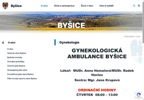 Zobrazit webové stránky Gynekologická ambulance Nemocnice Mělník - MUDr. Anna Hemalová, MUDr. Radek Havlas