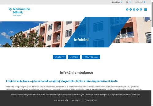 Zobrazit webové stránky Jaterní poradna - Nemocnice Mělník