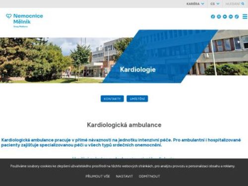 Kardiologická ambulance - Nemocnice Mělník