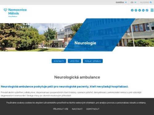 Neurologická ambulance - Nemocnice Mělník