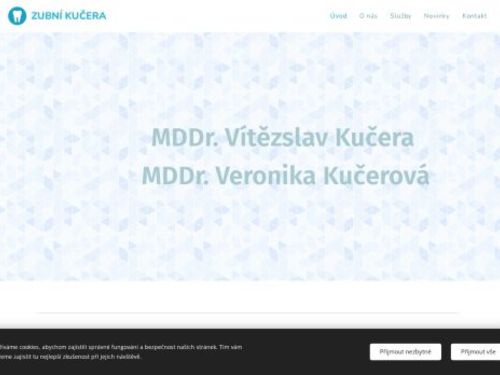 Zubní ordinace - MDDr. Vítězslav Kučera, MDDr. Veronika Kučerová