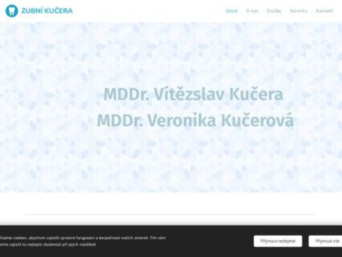 Zubní ordinace - MDDr. Veronika Kučerová