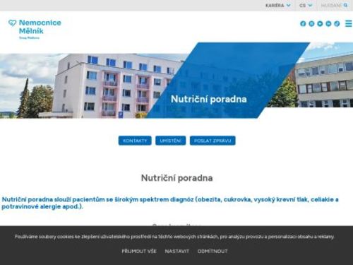 Nutriční poradna - Nemocnice Mělník