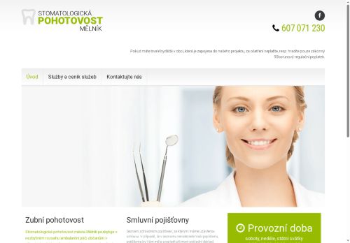 Zobrazit webové stránky Stomatologická pohotovost Mělník