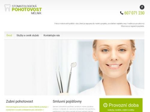 Stomatologická pohotovost Mělník