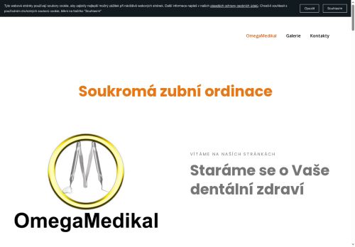 Zobrazit webové stránky Zubní ordinace OmegaMedikal s.r.o. - Dr. Andrii Mandro