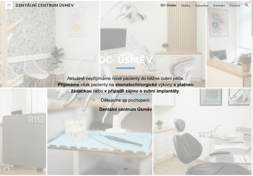 Zobrazit webové stránky Dentální centrum Úsměv - MDDr. Justýna Streckerová