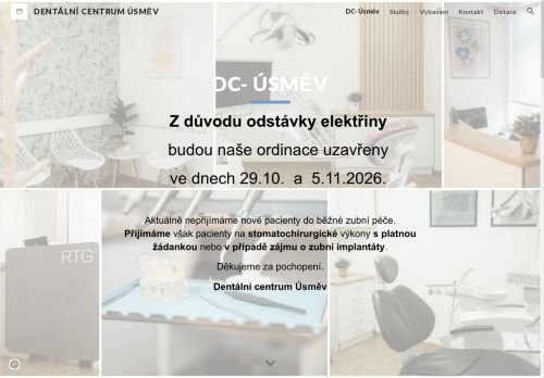 Zobrazit webové stránky Dentální centrum Úsměv - Dr. Iurii Chuiko