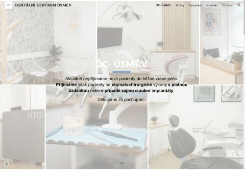 Zobrazit webové stránky Dentální centrum Úsměv - Dr. Iurii Chuiko