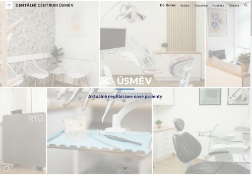 Zobrazit webové stránky Dentální centrum Úsměv - MDDr. Justýna Streckerová