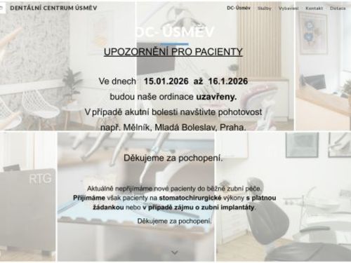 Dentální centrum Úsměv - Dr. Iurii Chuiko