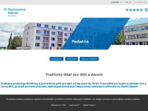 Praktický lékař pro děti a dorost - MUDr. Ivana Kobrlová