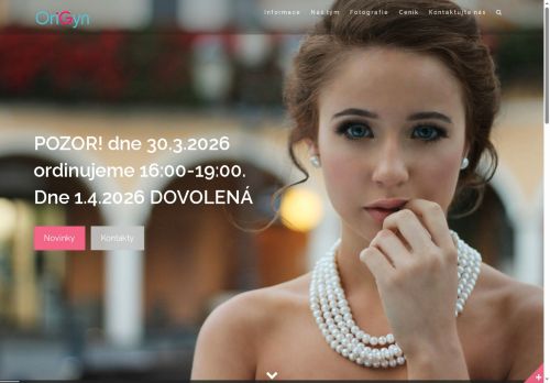 Zobrazit webové stránky Gynekologická ambulance OriGyn