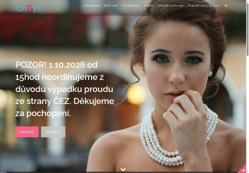Zobrazit webové stránky Gynekologická ambulance OriGyn