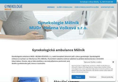 Zobrazit webové stránky Gynekologie - MUDr. Helena Volková