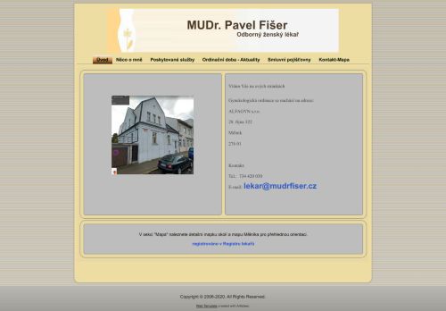 Zobrazit webové stránky Gynekologie ALFAGYN - MUDr. Pavel Fišer