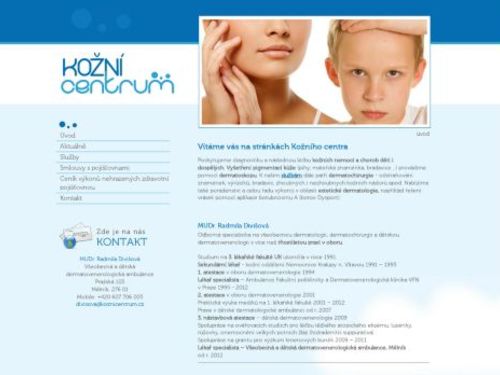 Kožní ambulance - MUDr. Radmila Divišová
