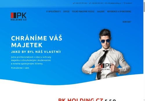 PK HOLDING CZ s.r.o. nabízí práci na pozici Pracovníci ostrahy, strážní (m/ž) v obci Kolín