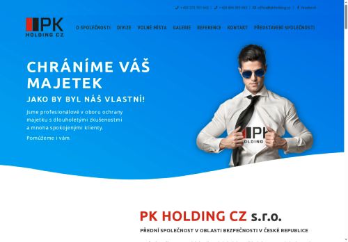 PK HOLDING CZ s.r.o. nabízí práci na pozici Vrátní v obci Praha