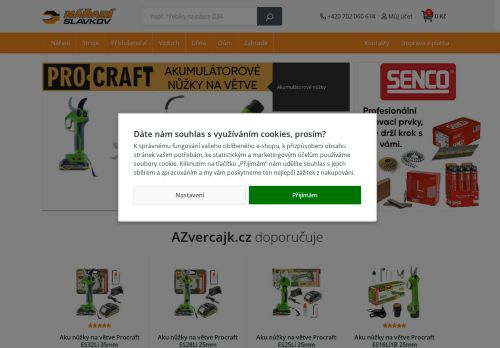 Zobrazit webové stránky Nářadí Slavkov, s.r.o.