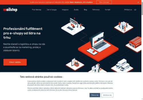 Mail Step a.s. nabízí práci na pozici Školitel v obci Praha