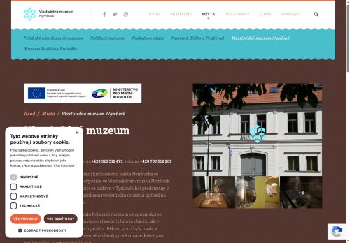 Zobrazit webové stránky Vlastivědné muzeum Nymburk