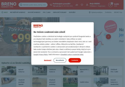 Zobrazit webové stránky Koberce Breno - Michael Fischer