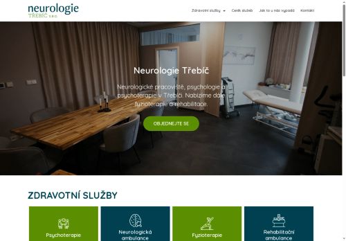 Zobrazit webové stránky Neurologická ambulance - MUDr. Lucie Henešová, MUDr. Jitka Bednářová