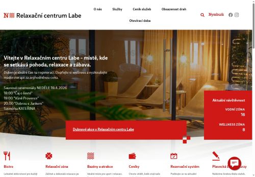 Zobrazit webové stránky Plavecký bazén Nymburk