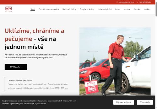 ABY servis, s.r.o. nabízí práci na pozici strážná/ý v obci Kolín
