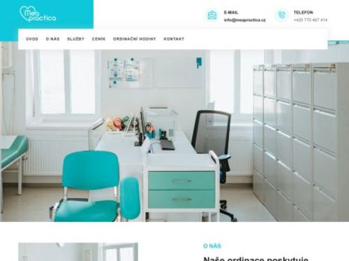 Praktický lékař pro dospělé Mea practica - MUDr. Veronika Fejfarová