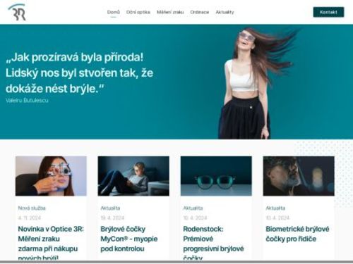 Oční ordinace - MUDr. Romana Přibylová