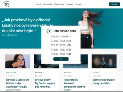 Oční ordinace - MUDr. Romana Přibylová