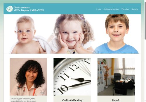 Zobrazit webové stránky Praktický lékař pro děti a dorost - MUDr. Dagmar Karbanová