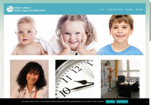 Zobrazit webové stránky Praktický lékař pro děti a dorost - MUDr. Dagmar Karbanová