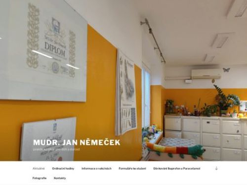 Praktický lékař pro děti a dorost - MUDr. Jan Němeček